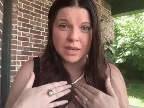 Amy Duggar on The Sarah Fraser show.