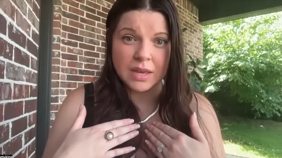 Amy Duggar on The Sarah Fraser show.