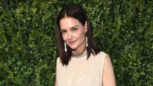 Katie Holmes in June 2026 at Tribeca.