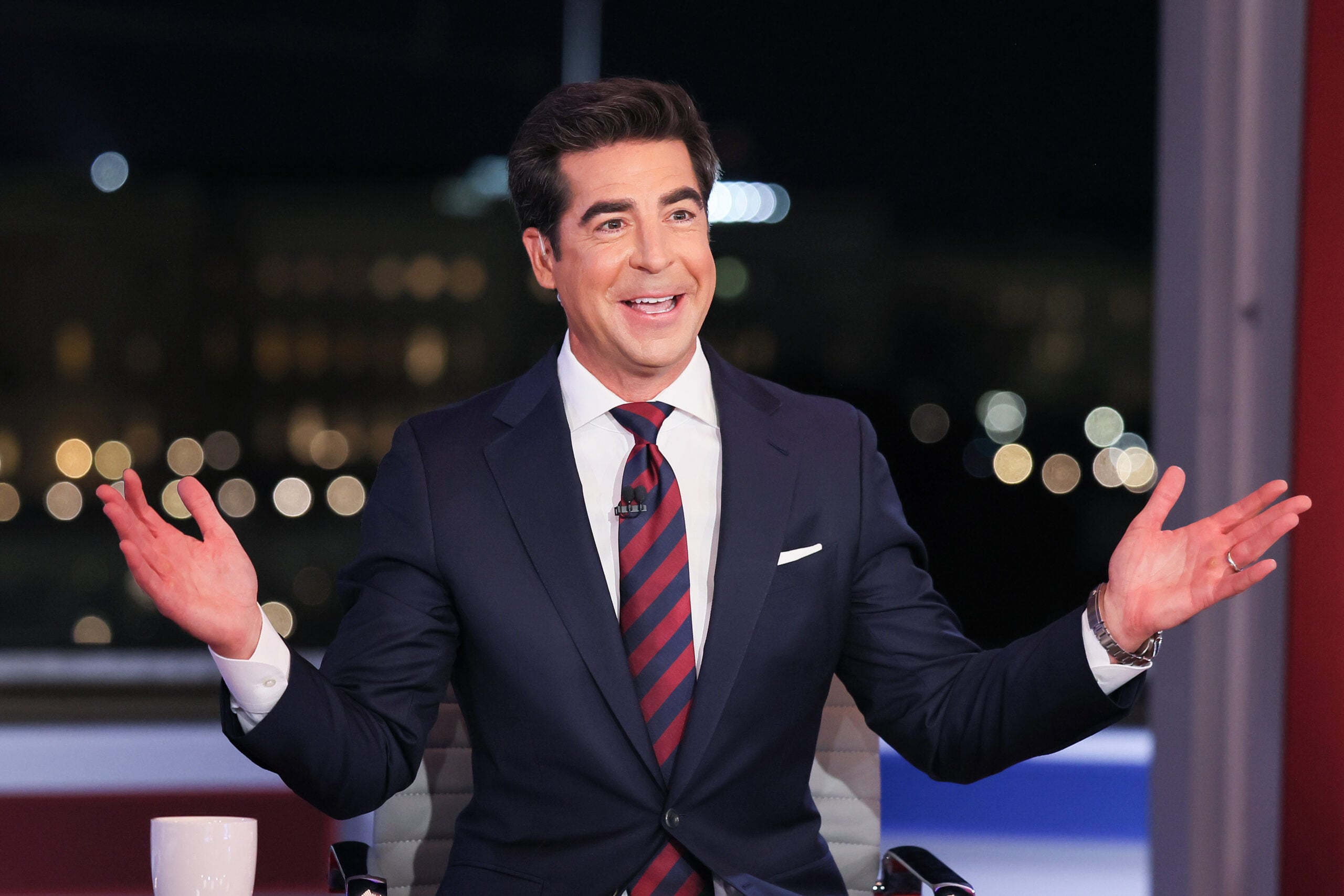 Jesse Watters on TV.