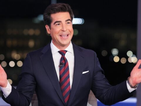 Jesse Watters on TV.