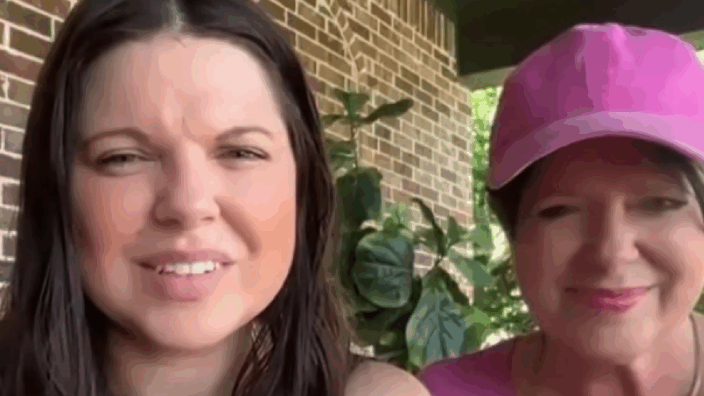 Amy Duggar and Deanna Duggar on The Sarah Fraser Show in 2026.