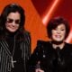 Ozzy Osbourne and Sharon Osbourne in January 2020.