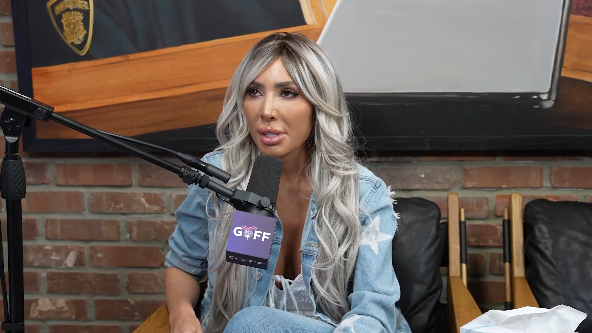 Farrah Abraham on the Legally Goff podcast in July 2026.