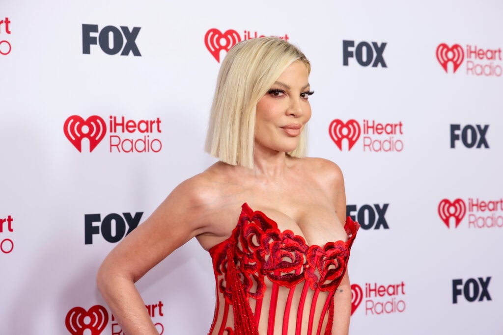 Tori Spelling in March 2026.