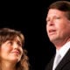Michelle (L) and Jim Bob Duggar of The Learning Channel TV show "19 Kids and Counting" speak at the Values Voter Summit on September 17, 2010 in Washington, DC.