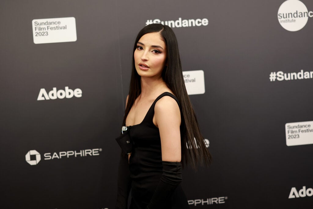 Emily Willis attends the 2023 Sundance Film Festival "Divinity" Premiere at Egyptian Theatre on January 21, 2023 in Park City, Utah. 
