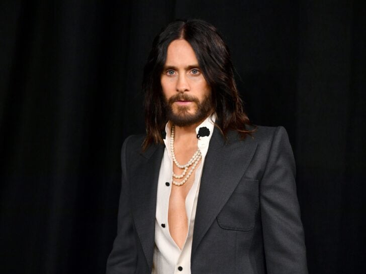 Jared Leto attends CinemaCon 2025- Walt Disney Studios Invites you to its 2025 presentation highlighting its upcoming release schedule at The Colosseum at Caesars Palace during CinemaCon, the official convention of Cinema United, on April 3, 2025, in Las Vegas, Nevada.