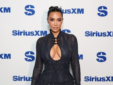 Kim Kardashian attends SiriusXM's Town Hall with the cast of 