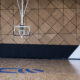A photographer shoots pictures in the Home Court building, a basketball court at the Obama Presidential Center, during a media preview day of the campus on June 03, 2026 in Chicago, Illinois.