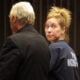 Kimberly Mathers, Eminem's ex-wife, appears before Judge Ed Servito in Macomb Count Circuit Court for violating her probation on drug charges February 12, 2004 in Mt. Clemens, Michigan.