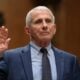 Dr. Anthony Fauci in the senate during the summer of 2026.