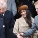 King Charles, Meghan Markle, and Prince Harry in 2017.