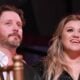 Kelly Clarkson and Brandon Blackstock in 2017.