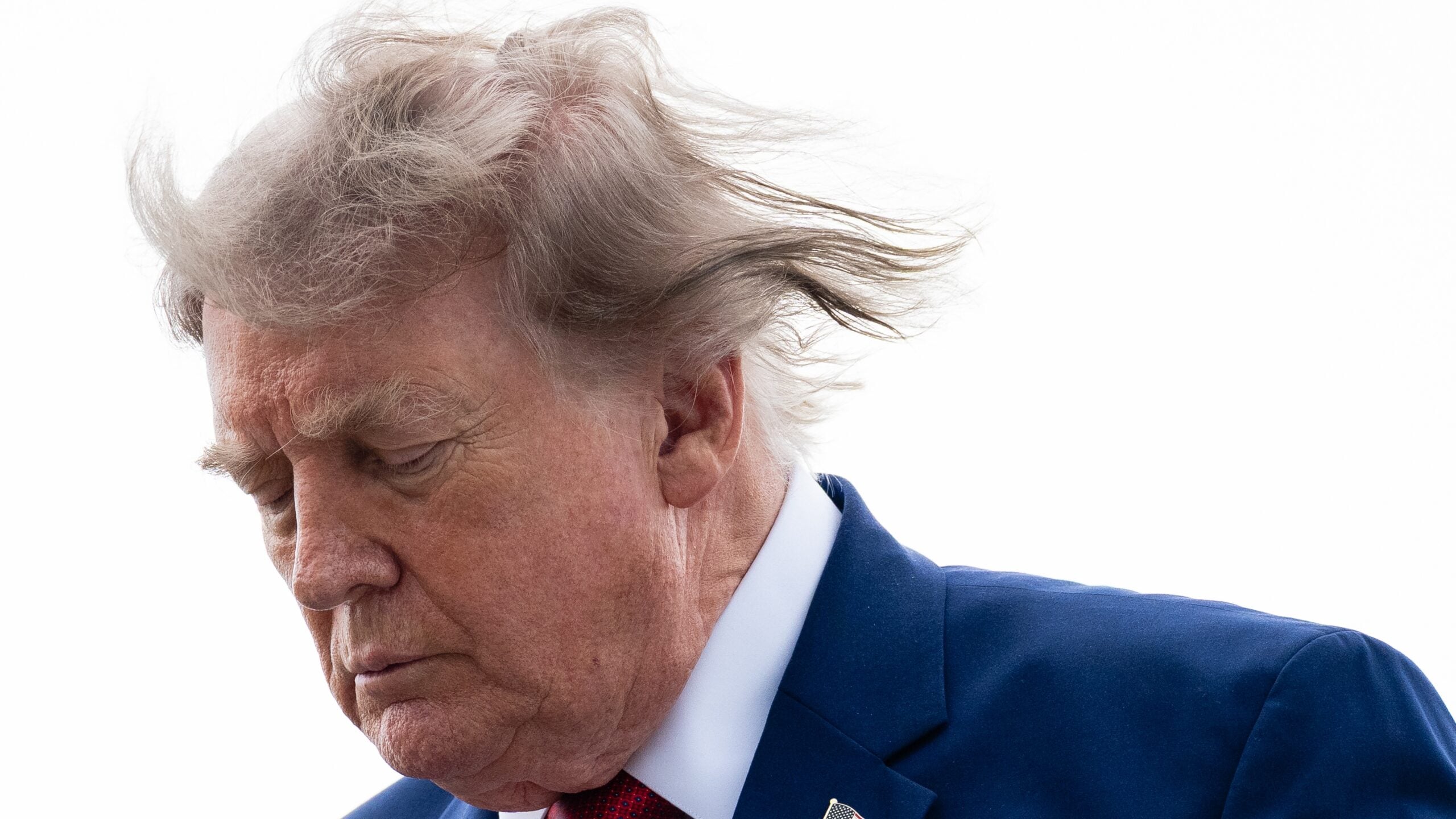 Donald Trump Hid in Catering Truck to Sneak Off Air Force One