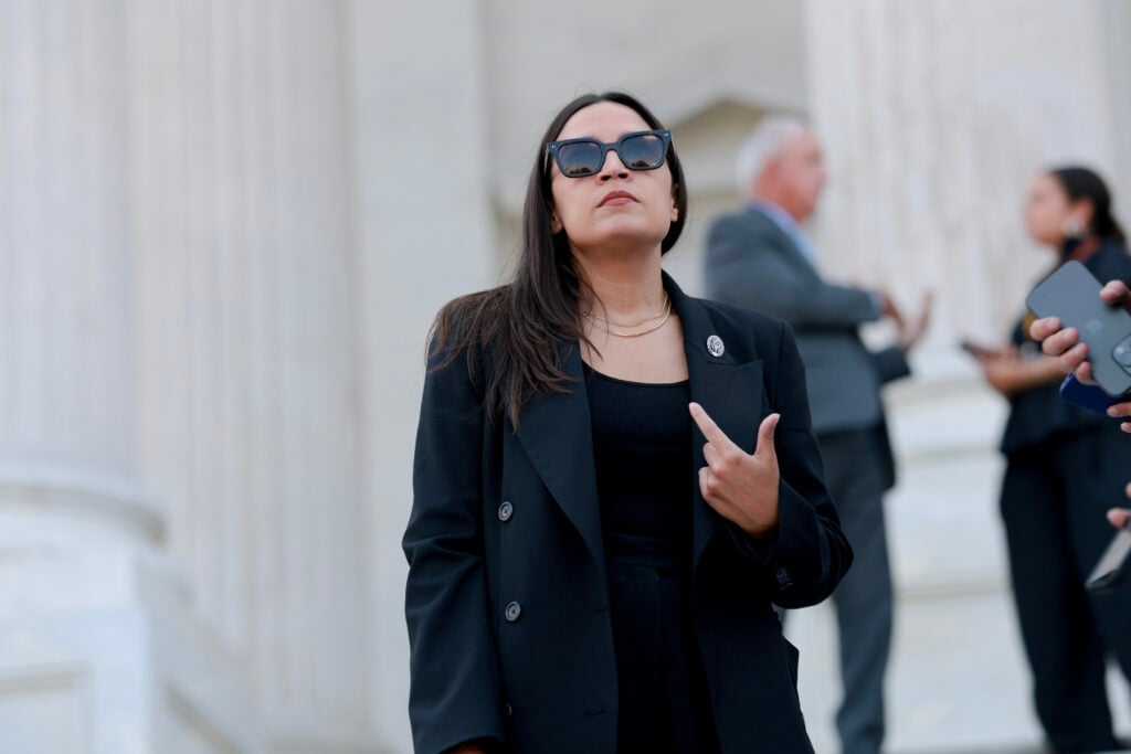 Alexandria Ocasio-Cortez in July 2026.