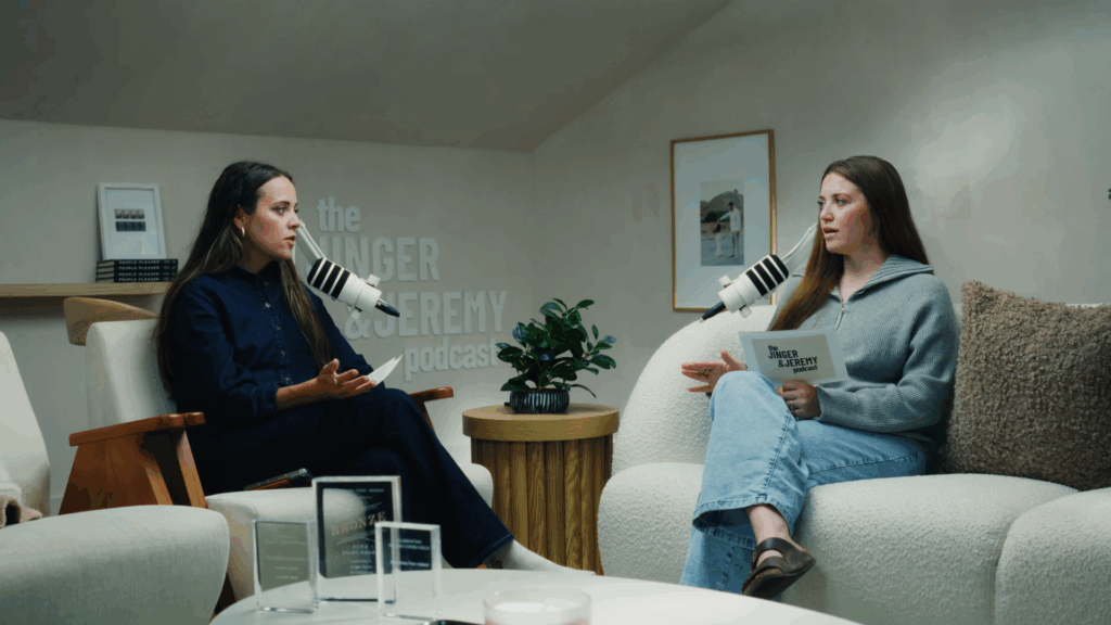 Joy-Anna Duggar joins sister Jinger Duggar on the latter's podcast on August 12, 2026.