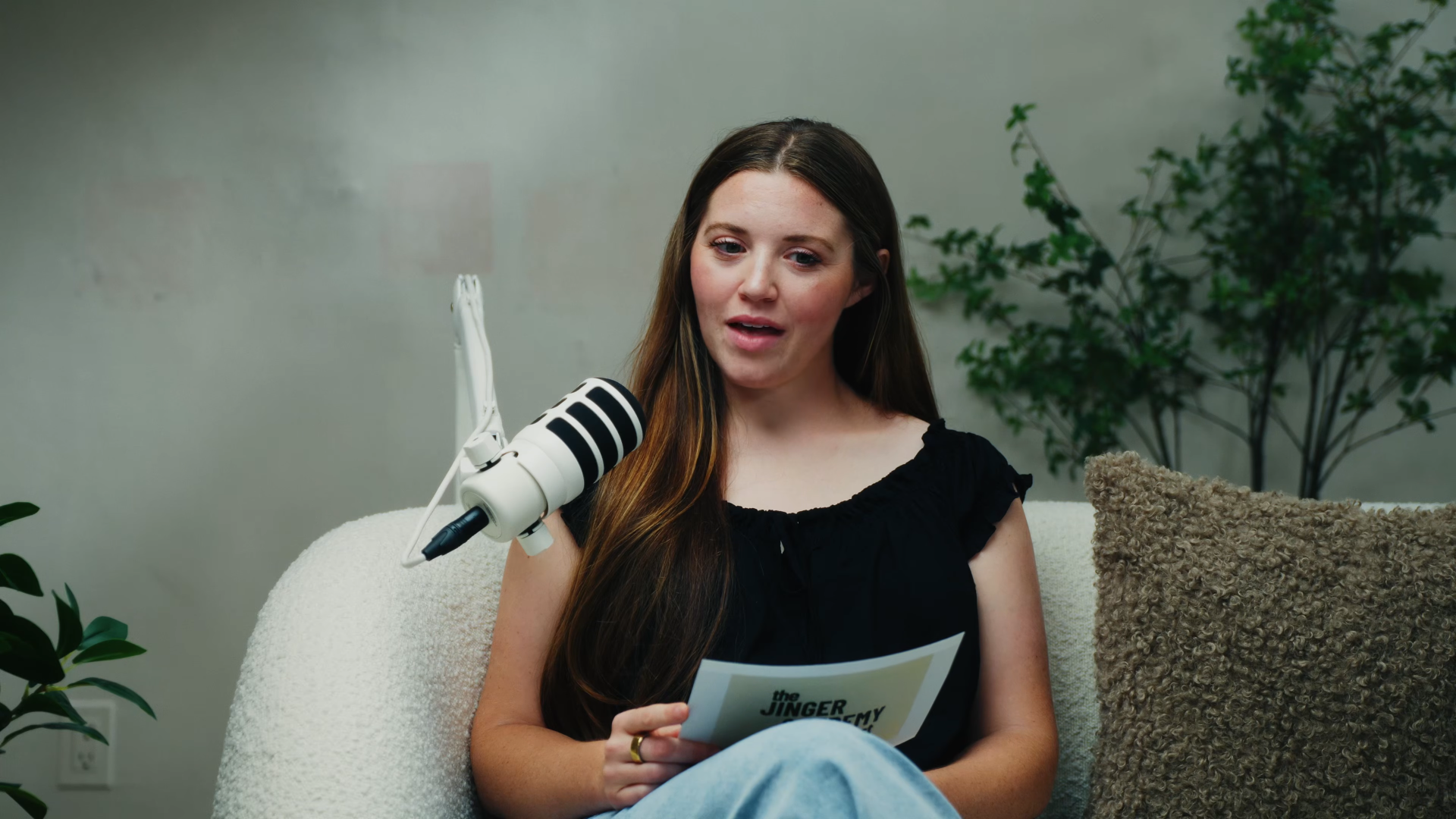 Joy-Anna Duggar on her sister's podcast.