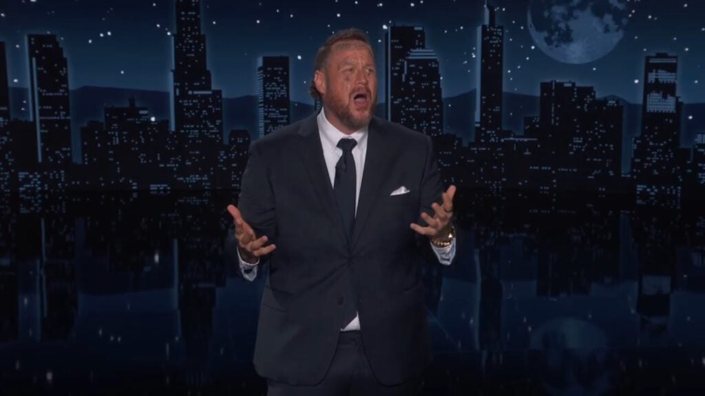 Jelly Roll on Kimmel.
