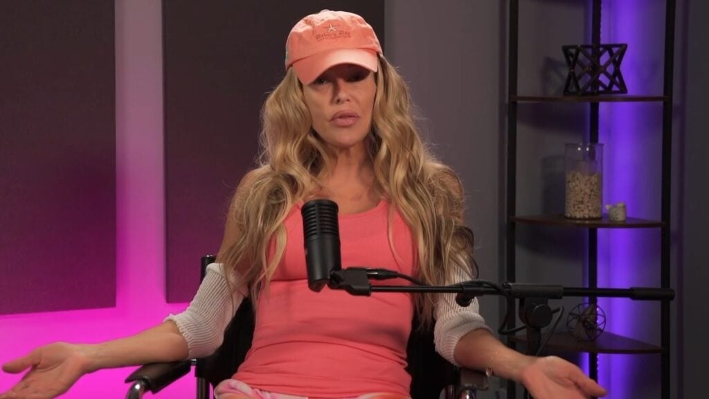 Kim Zolciak on her podcast in August 2026.