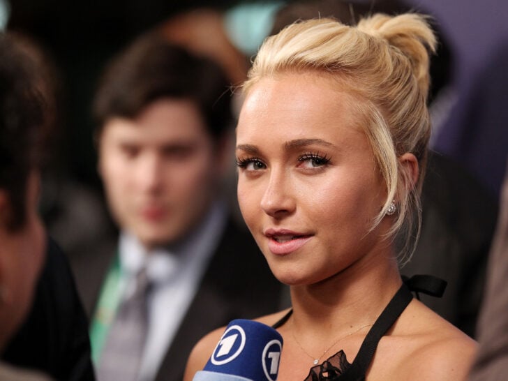 Hayden Panettiere attends the premiere of 
