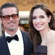 Angelina Jolie (R) and Brad Pitt attend "The Tree Of Life" premiere during the 64th Annual Cannes Film Festival at Palais des Festivals on May 16, 2011 in Cannes, France.
