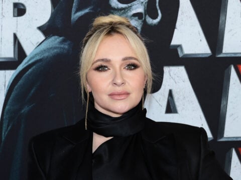 Hayden Panettiere attends the world premiere of Paramount's