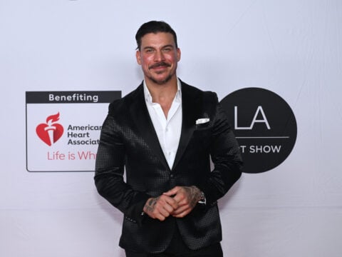 Jax Taylor attends the LA art show opening night premiere party hosted by Jenna Dewan at Los Angeles Convention Center on February 19, 2025 in Los Angeles, California.