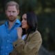 Prince Harry, Duke of Sussex and Meghan, Duchess of Sussex during a Scar Tree Walk on April 16, 2026 in Melbourne, Australia.