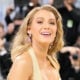 Blake Lively attends the 2026 Met Gala celebrating "Costume Art" at the Metropolitan Museum of Art on May 04, 2026 in New York City.