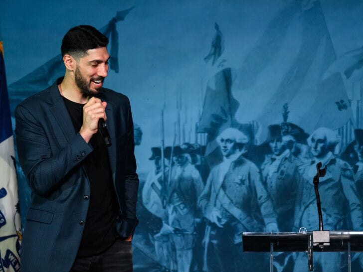 Enes Kanter Freedom Ejected From WNBA Game For Transphobic Tirade