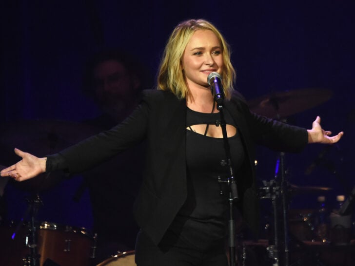 Hayden Panettiere (ABC's Nashville) performs during 