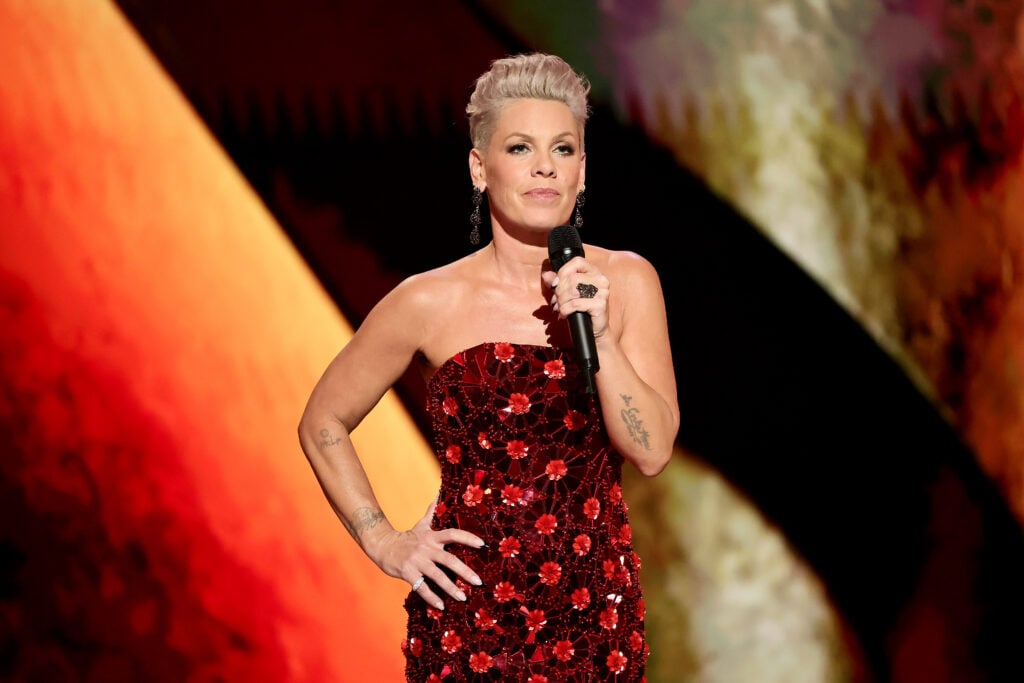 Pink, noted "bad seed on this earth," in June 2026.