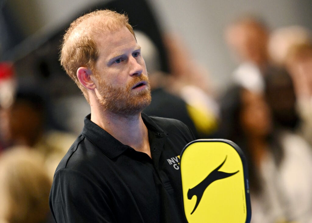 Prince Harry at an event related to the Invictus Games in July 2026.