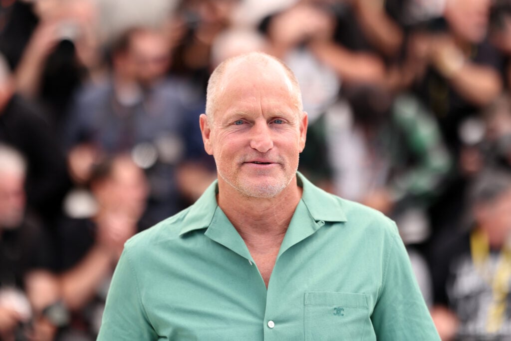 Woody Harrelson at Cannes in May 2026.