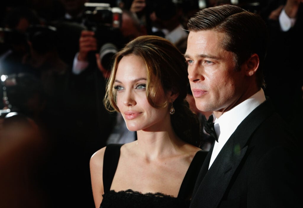Angelina Jolie and Brad Pitt in 2007.
