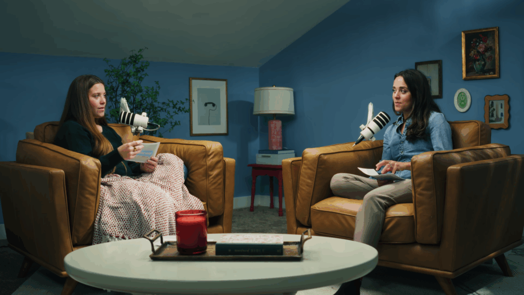 Joy-Anna Duggar and Jinger Duggar on Episode 2 of their 'Call Your Sister' podcast.
