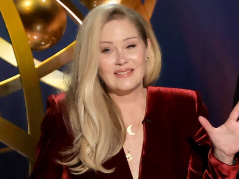 Christina Applegate at the Emmy Awards in 2024.