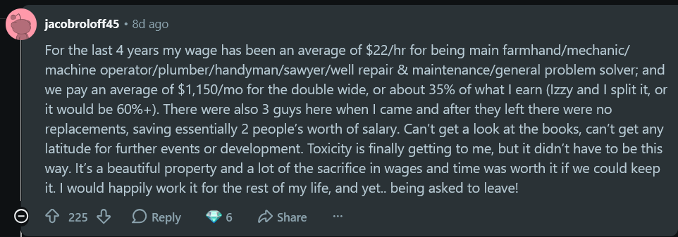 A dark mode Reddit screenshot of Jacob Roloff's comment.