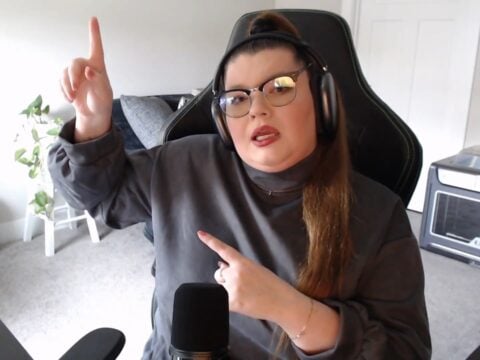Amber Portwood gestures on her YouTube show in September 2026.