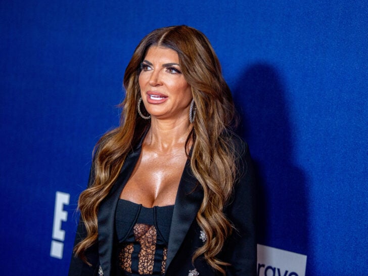 Teresa Giudice attends the 2022 NBCUniversal Upfront at Mandarin Oriental Hotel at Radio City Music Hall on May 16, 2022 in New York City.