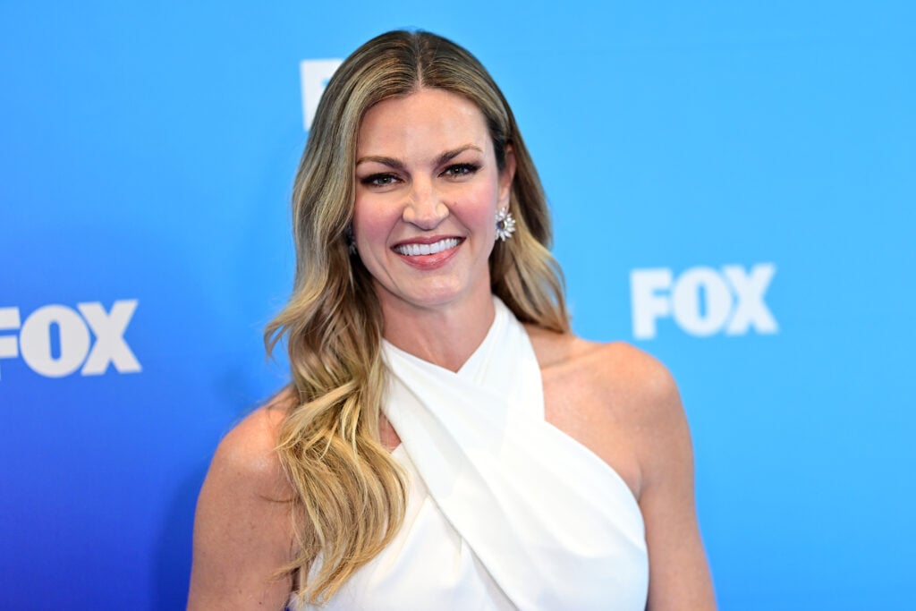 Erin Andrews attends the 2024 Fox Upfront at The Ritz-Carlton Nomad on May 13, 2024 in New York City.