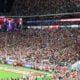 A college football crowd in Tuscaloosa.
