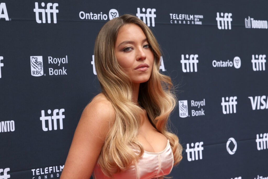 Sydney Sweeney attends the premiere of "Christy" during the 2025 Toronto International Film Festival at Princess of Wales Theatre on September 05, 2025 in Toronto, Ontario.