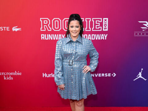Jenelle Evans attends the Haddad Fashion Show at Macy's Herald Square on September 18, 2025 in New York City.