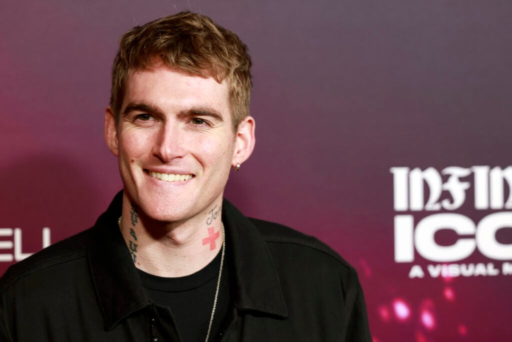 Presley Walker Gerber attends the World Premiere of "Infinite Icon: A Visual Memoir" at AMC The Grove 14 on January 20, 2026 in Los Angeles, California. 
