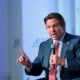 Florida Governor Ron DeSantis speaks during an event at the American Enterprise Institute for Public Policy Research headquarters on June 03, 2026 in Washington, DC.