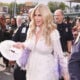 TV Personality Kim Zolciak hosts the Kentucky Derby hat contest at Empire City Casino at Yonkers Raceway on May 6, 2017 in Yonkers, New York.