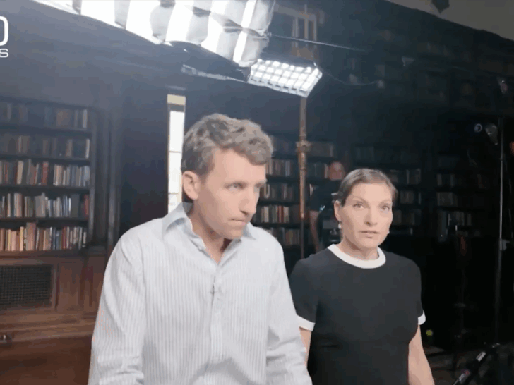 Patrick Clancy and his second wife appear on '60 Minutes.'