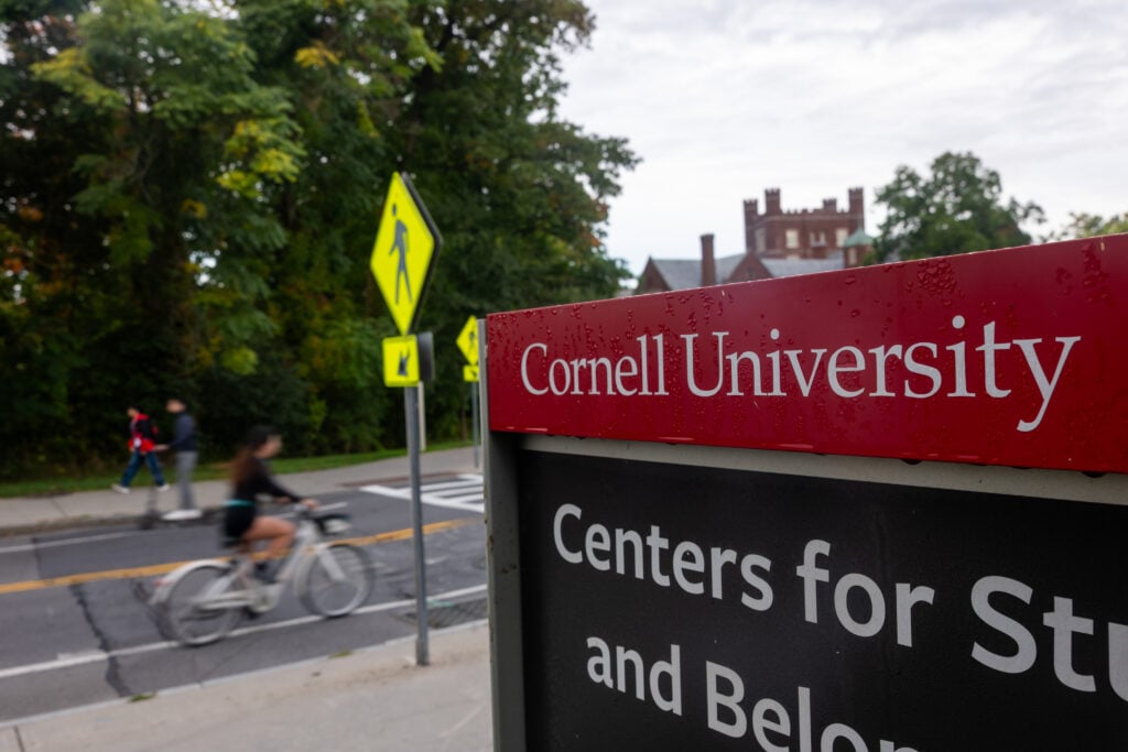 Cornell University campus in September 2026.